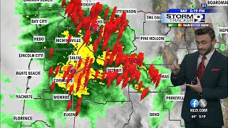 Holden LeCroy Thunderstorms fizzling out clearing Sunday afternoon [upl. by Atnomed]