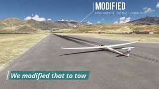 A better sailplane tow plane [upl. by Ahsinaw]