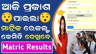 How to Check Matric Result Odisha  BSE Odisha Result Date 2024  10th Result Date and Time 2024 [upl. by Alessandra]