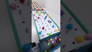 marble Run Race ASMR 149 Wooden Wave Course Colorful Marbles marblerun marblerunrace asmr [upl. by Atsedom587]