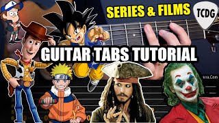 Aprende 10 Grandes Canciones de Series y Películas Famosas en Guitarra Acústica Tutorial amp Tablatura [upl. by Aloisia]