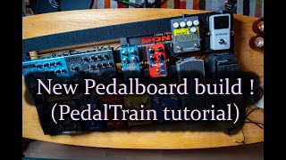 My new pedalboard build   PedalTrain Tutorial [upl. by Trotta]