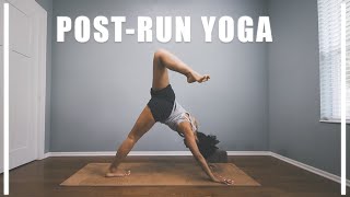 Yoga for RUNNERS  15 MIN POSTRUN Stretch  Beginner Friendly [upl. by Roda368]