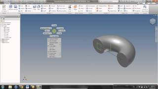 Inventor Tutorials  Video 3 Loft and Revolve [upl. by Retsev]