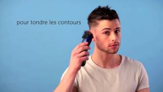 Tutoriel coupe cheveux homme  Side Swept et dégradé avec la tondeuse Precison Cut HC5900 [upl. by Aivyls]