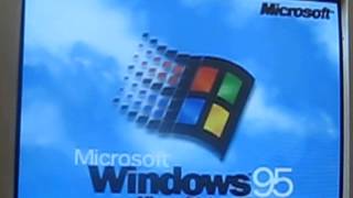 Windows 95 Startup and Shutdown [upl. by Chenay]