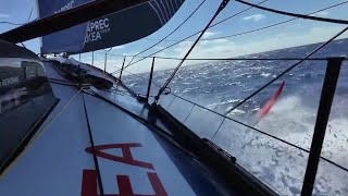 Vendee Globe Onboard Report Day 10 PAPREC Breaks Distance Record Boris Jean LeC Isabelle Subs [upl. by Adnav231]