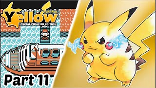 Lets Play Pokemon Yellow Special Pikachu Edition  Part 11 The SS Anne How to get HM01 CUT [upl. by Bumgardner]