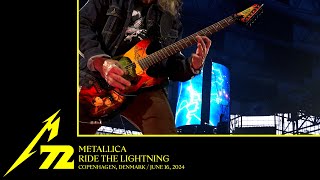 Metallica Ride the Lightning Copenhagen Denmark  June 16 2024 [upl. by Ibrik]