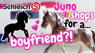 My SCHLEICH go on a Horse SHOPPING SPREE [upl. by Collar]