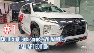 Montero Black Series 2WD AT Ralliart Edition 2025 [upl. by Scoter]