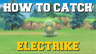 HOW TO CATCH ELECTRIKE IN POKEMON BRILLIANT DIAMOND AND SHINING PEARL ELECTRIKE LOCATION [upl. by Ihpen121]