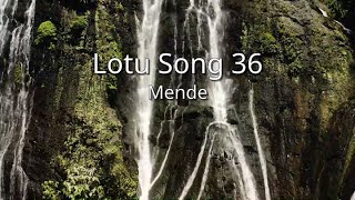 Mende  Lotu Song 36 sim [upl. by Catlin]