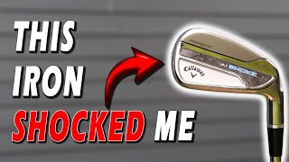 THIS Club Face is FAST BUT  Callaway AI Smoke Irons Review [upl. by Enined]