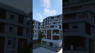 Modern apartment complex minecraftbuilding minecraft [upl. by Aehsa414]