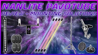 Nanlite PavoTube 30C Review  Mounting Solutions [upl. by Head]