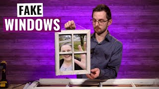 DIY Fake windows [upl. by Meldoh]