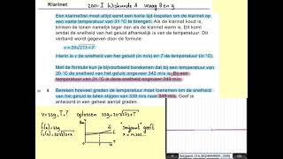 2021I Klarinet vraag 8 en 9 havo wiskunde A [upl. by Zetta768]