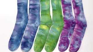 How to Make Ice Dyed Socks [upl. by Munniks109]