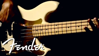 Fender American Vintage 58 Precision Bass Demo  Fender [upl. by Litt89]