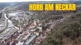 Schwarzwald  Horb am Neckar Drone camera footage  Germany [upl. by Bibbie618]