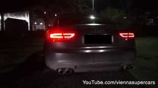 Audi S5 w Capristo Race Exhaust  Revs amp Hard accelerations [upl. by Steep932]