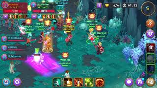 Log Horizon guild raid 25 Spider Queen Hard mode Skylore [upl. by Ailuy]