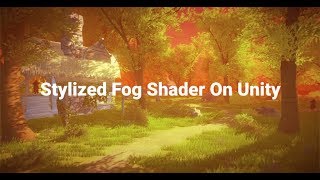 Stylized fog shader on Unity [upl. by Naoma536]