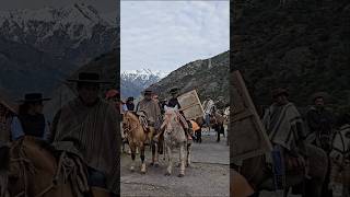 Cabalgata de la Amistad por el paso Pehuenche hasta el Ballical el Melado Arrieros [upl. by Inahteb]