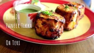 Rs 1120 ka PANEER TIKKA  OH TERI [upl. by Noni]