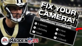 FIX YOUR CAMERA IN MADDEN 25 [upl. by Htezzil]