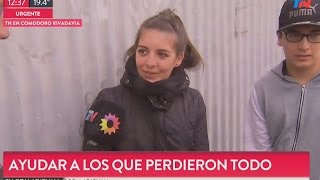 Comodoro Rivadavia bajo el agua Cocinan para los vecinos evacuados [upl. by Pimbley]