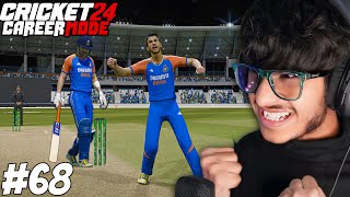 T20 WORLD CUP SEMIFINALS  CRICKET 24 CAREER MODE GAMEPLAY 68 [upl. by Assehc]