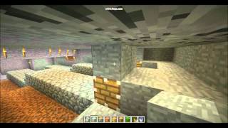 Automatic Wheat Farm Underground in Minecraft [upl. by Huoh]