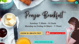 Prayer Breakfast  19th November 2024  Luton Central Adventist Church [upl. by Akceber]