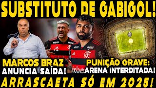 SUBSTITUTO DE GABIGOL BRAZ ANUNCIA SAÍDA ARRASCAETA SÓ EM 2025 DEU RUIM PRO GALO CONFUSÃO ARENA [upl. by Jeremias927]