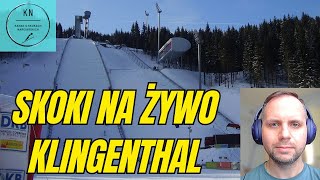 Skoki narciarskie na żywo Klingenthal 20232024  kwali i II konkurs skokinarciarskie [upl. by Ratep538]