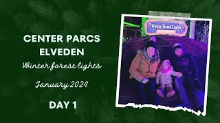 Center Parcs Elveden Forest  Winter Forest Lights Day One [upl. by Celesta]