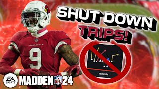 Best Defense in Madden SHUT DOWN Trips Madden 24 Tips [upl. by Zenger]