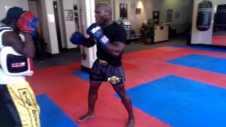 Alain Ngalani training at Impakt South Africa [upl. by Ikram67]