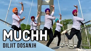 Muchh  Diljit Dosanjh  Bhangra  Folking Desi  New Punjabi Songs  Saga Music [upl. by Zetnas]