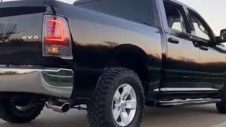 Ram 1500 single Flowmaster 40 series exhaust [upl. by Er242]