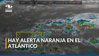 Alerta por posible ciclón tropical en Caribe colombiano estas serían las zonas afectadas [upl. by Anelac]