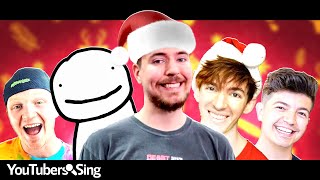 YouTubers Sing All I Want For Christmas Is You [upl. by Nnylsia]