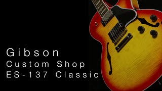 Gibson Memphis ES137 Classic • Wildwood Guitars Overview [upl. by Aibsel]