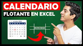 📆Insertar CALENDARIO FLOTANTE para seleccionar fechas en Excel [upl. by Dippold]