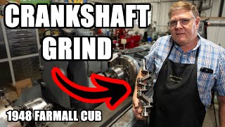 SAVING A 1948 Farmall Cub Crankshaft From The SCRAP PILE [upl. by Ainniz453]