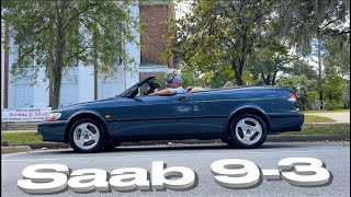 The Garaged Convertible  1999 Saab 93 In Depth Tour 22 Years Later  16000 Miles its Amazing [upl. by Cornel]