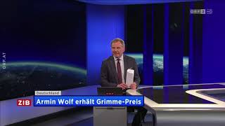 Armin Wolf erhält den GrimmePreis [upl. by Pessa275]