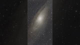 Andromeda Galaxy captured with a ZWO Seestar S50 telescope🔭🌌shorts telescope astronomy universe [upl. by Tterej]